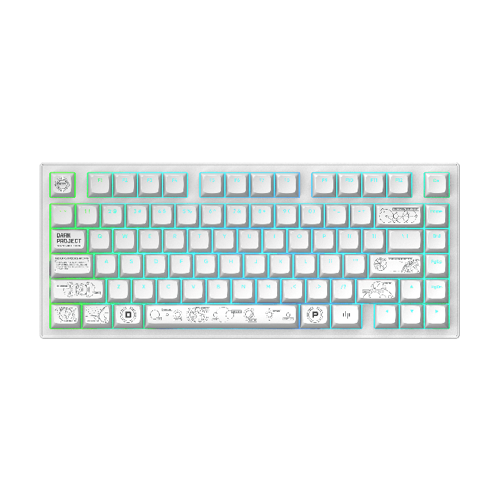 Dark Project ALU81A Terra Nova White g3ms Moonstone - sklep Onionite.pl