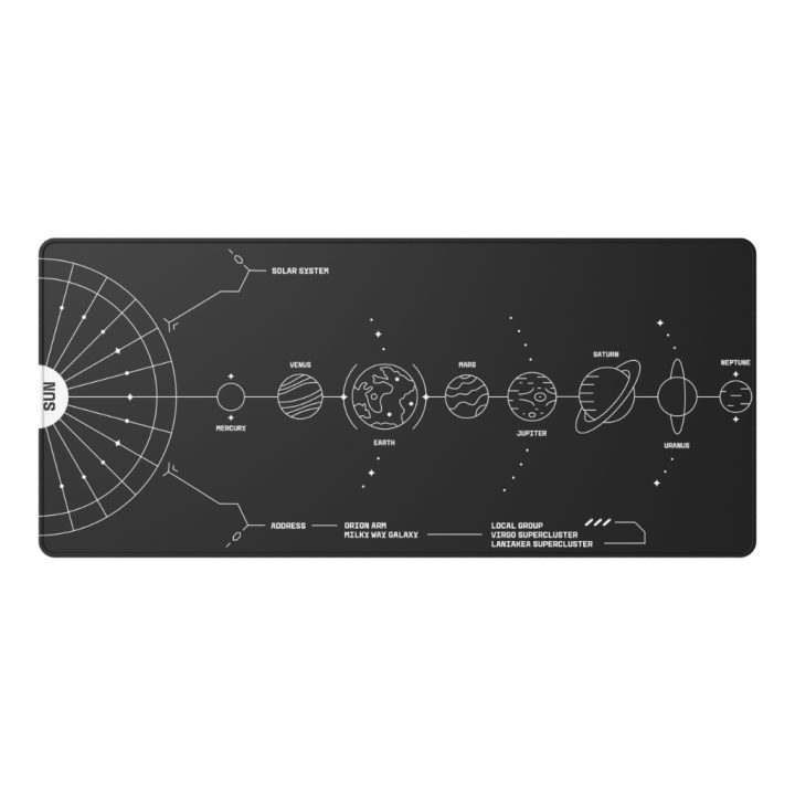 Dark Project Terra Nova Mousepad Black - sklep Onionite.pl