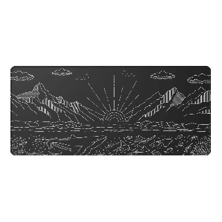 Dark Project Terra Nostra Mousepad Black - sklep Onionite.pl