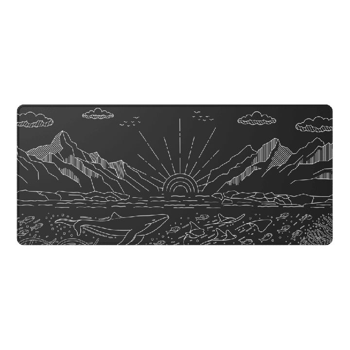 Dark Project Terra Nostra Mousepad Black - sklep Onionite.pl