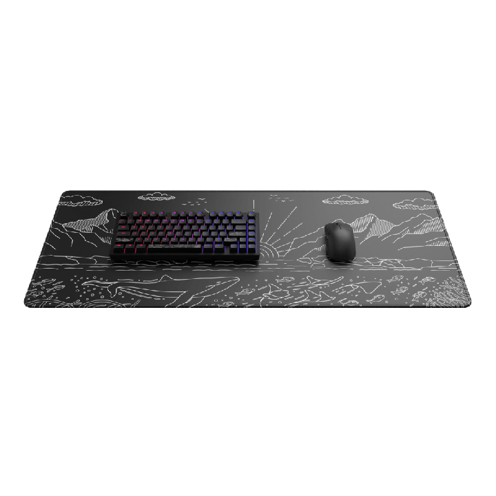 Dark Project Terra Nostra Mousepad Black - sklep Onionite.pl