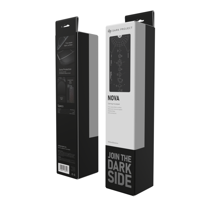 Dark Project Terra Nova Mousepad Black - sklep Onionite.pl