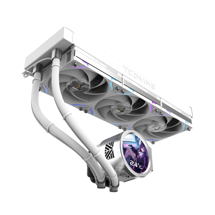 Chłodzenie TCOMAS LX800 PRO 360 White 3x120mm - sklep Onionite.pl