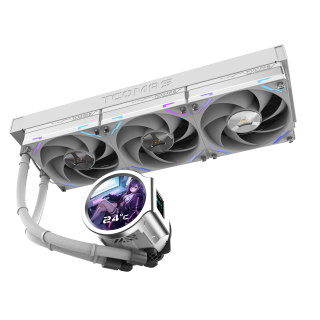 Chłodzenie TCOMAS LX800 PRO 360 White 3x120mm - sklep Onionite.pl