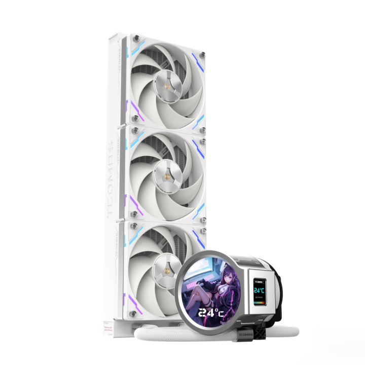 Chłodzenie TCOMAS LX800 PRO 360 White 3x120mm - sklep Onionite.pl