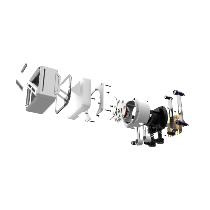 Chłodzenie TCOMAS LE200 240 White 2x120mm - sklep Onionite.pl