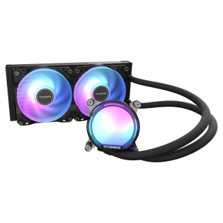 Chłodzenie TCOMAS LE100 240 Black 2x120mm - sklep Onionite.pl