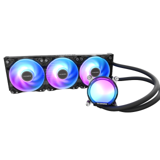 Chłodzenie TCOMAS LE100 360 Black 3x120mm - sklep Onionite.pl