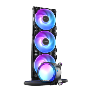 Chłodzenie TCOMAS LE100 360 Black 3x120mm - sklep Onionite.pl