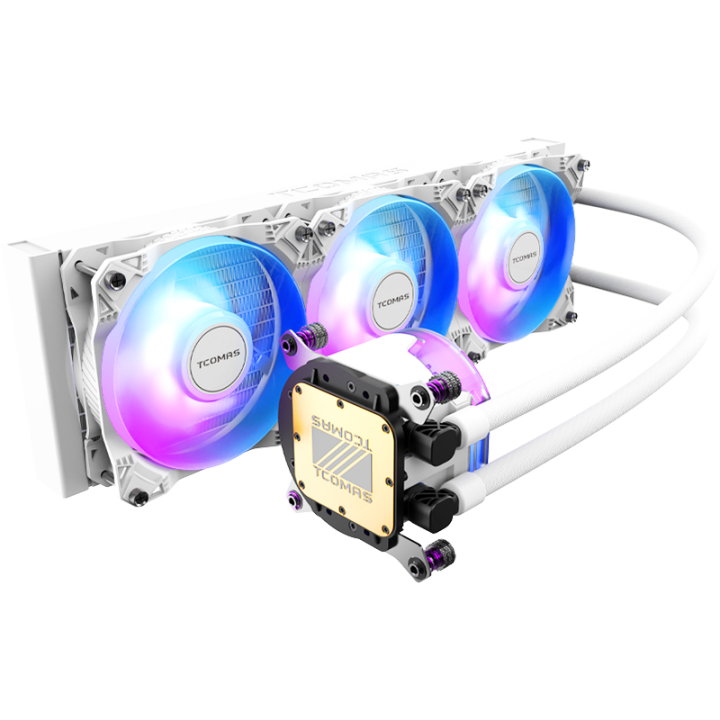 Chłodzenie TCOMAS LE100 360 White 3x120mm - sklep Onionite.pl