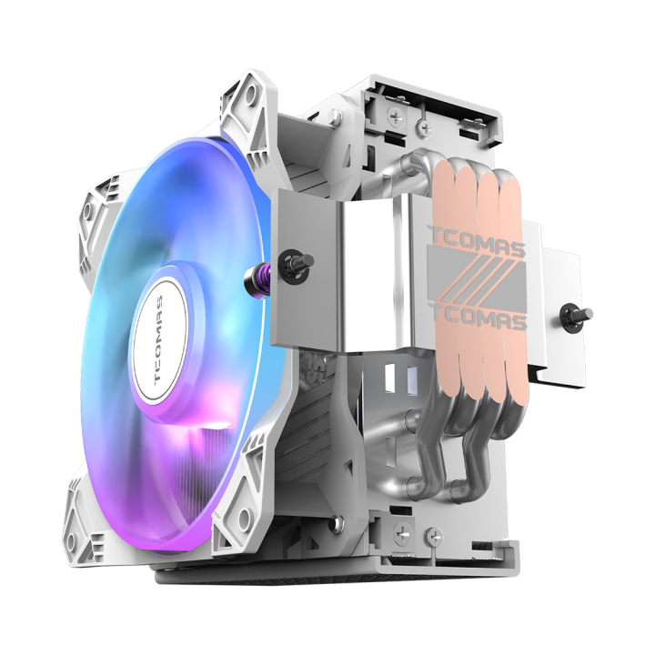 Chłodzenie TCOMAS SJ-R400 4HP 120mm ARGB White - sklep Onionite.pl