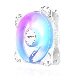 Chłodzenie TCOMAS SJ-R400 4HP 120mm ARGB White - sklep Onionite.pl