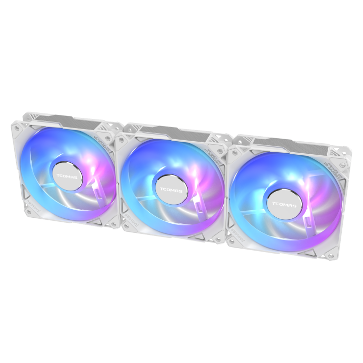 Wentylatory TCOMAS FA200 120mm ARGB White 3-pack - sklep Onionite.pl