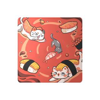 Dark Project Sushi Cats Pro Mousepad L