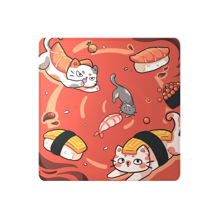 Dark Project Sushi Cats Pro Mousepad L