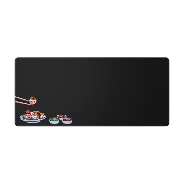 Dark Project Sushi Cats Dark Mousepad XL - sklep Onionite.pl