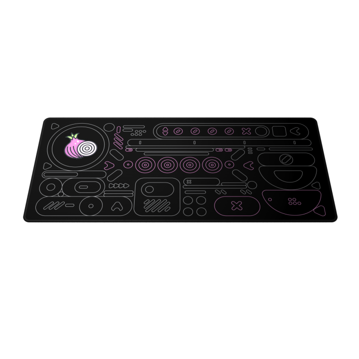 Dark Project Onionite Dark Pattern Mousepad XL - sklep Onionite.pl