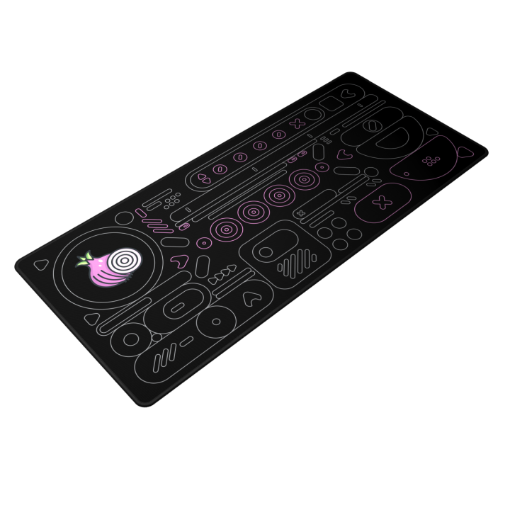 Dark Project Onionite Dark Pattern Mousepad XL - sklep Onionite.pl
