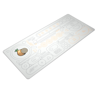 Dark Project Onionite Light Pattern Mousepad XL - sklep Onionite.pl