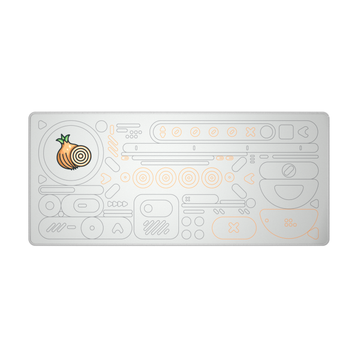 Dark Project Onionite Light Pattern Mousepad XL - sklep Onionite.pl