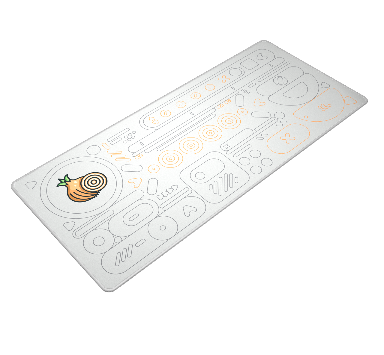 Dark Project Onionite Light Pattern Mousepad XL