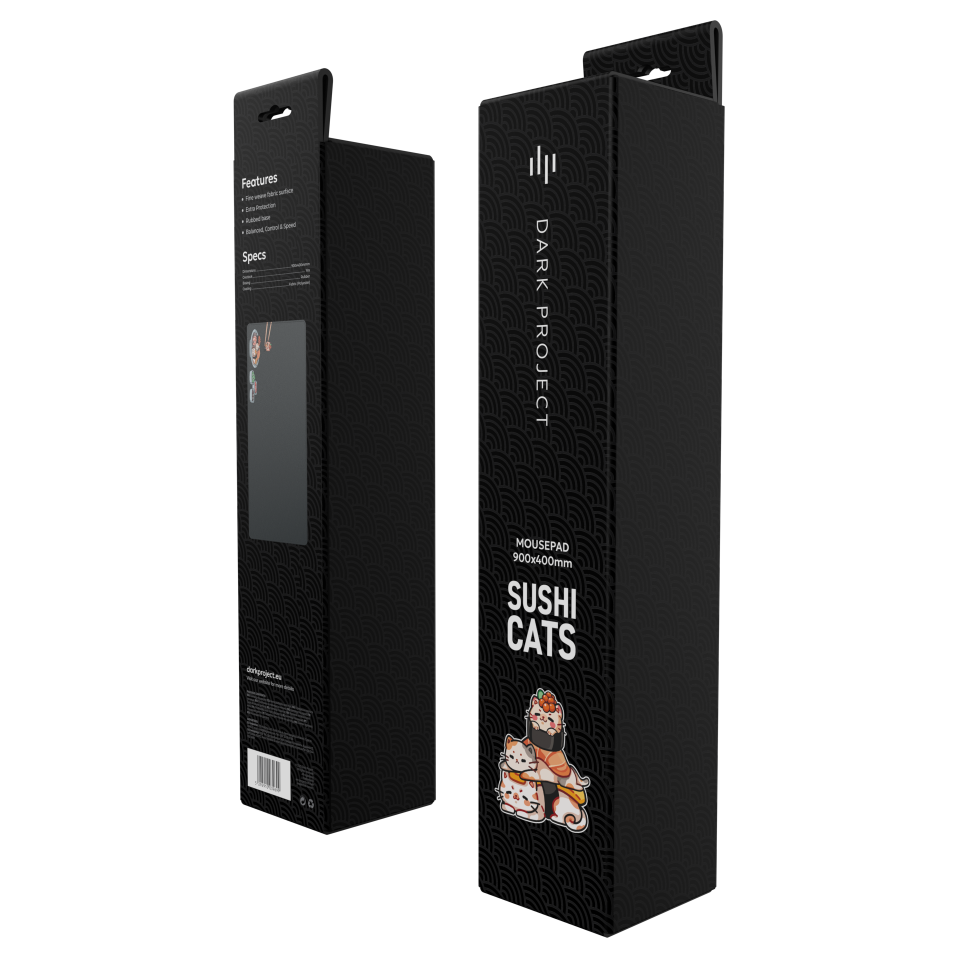 Dark Project Sushi Cats Dark XL
