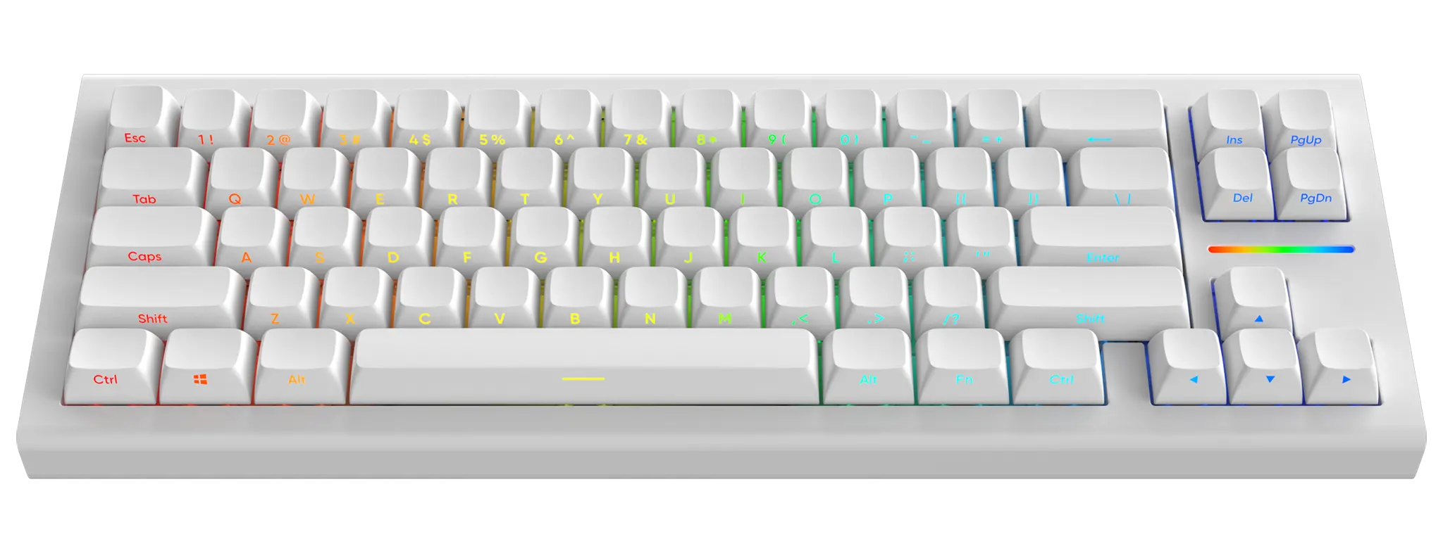 Nubi NK68 HE White 8K