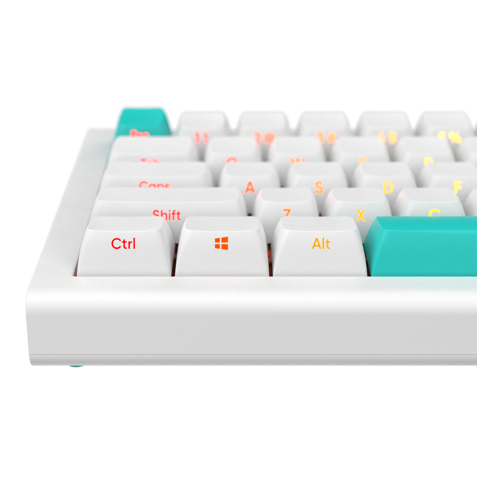 Nubi NK68 Pro Wireless White