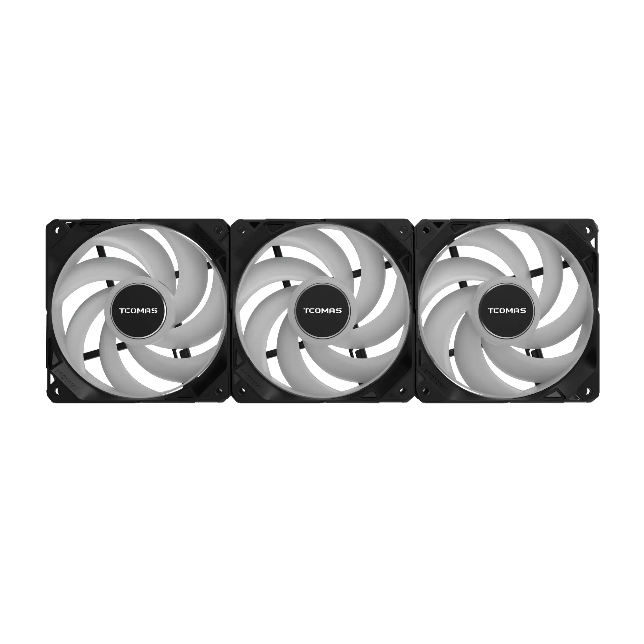 TCOMAS FA200 120mm ARGB Black 3-pack