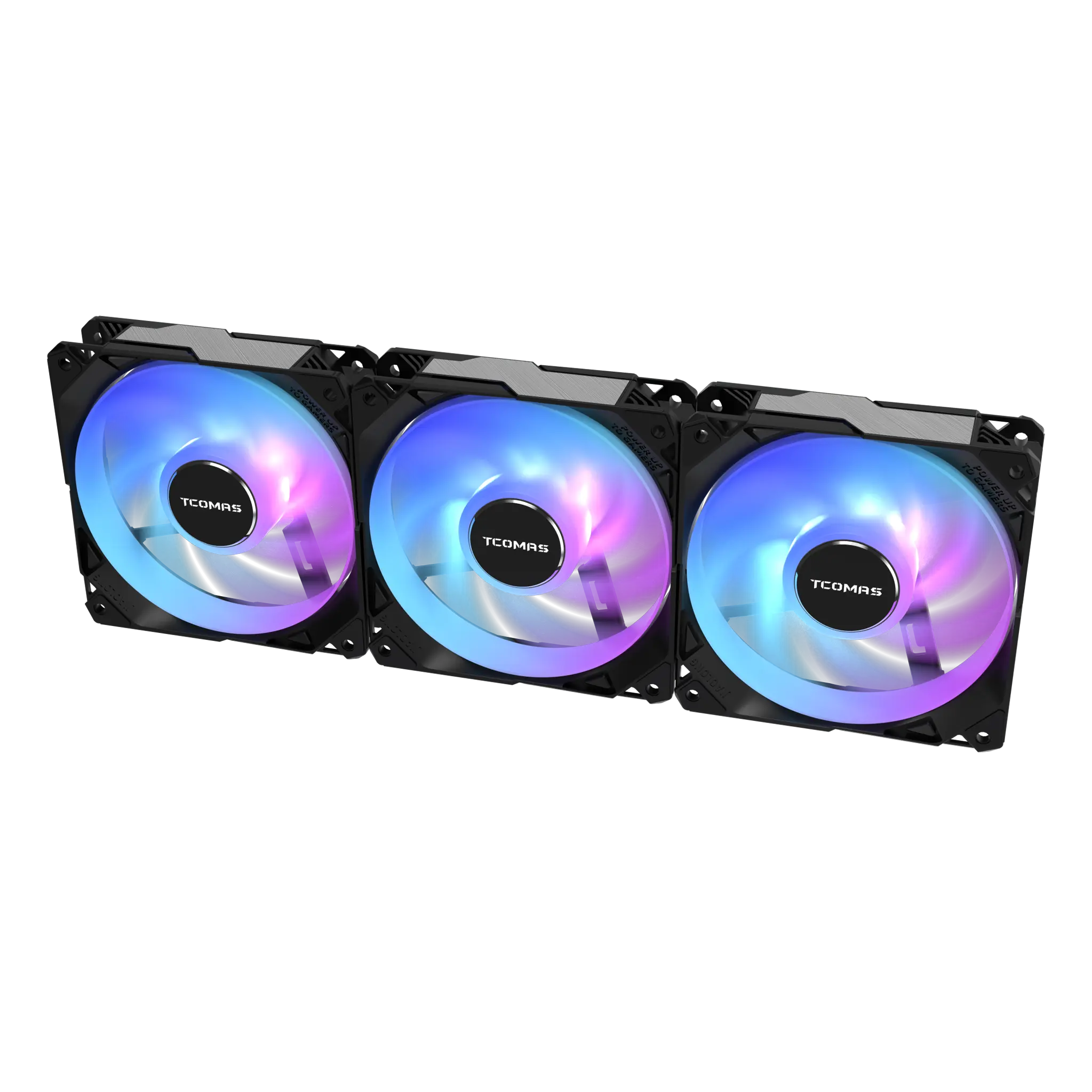 TCOMAS FA200 120mm ARGB Black 3-pack