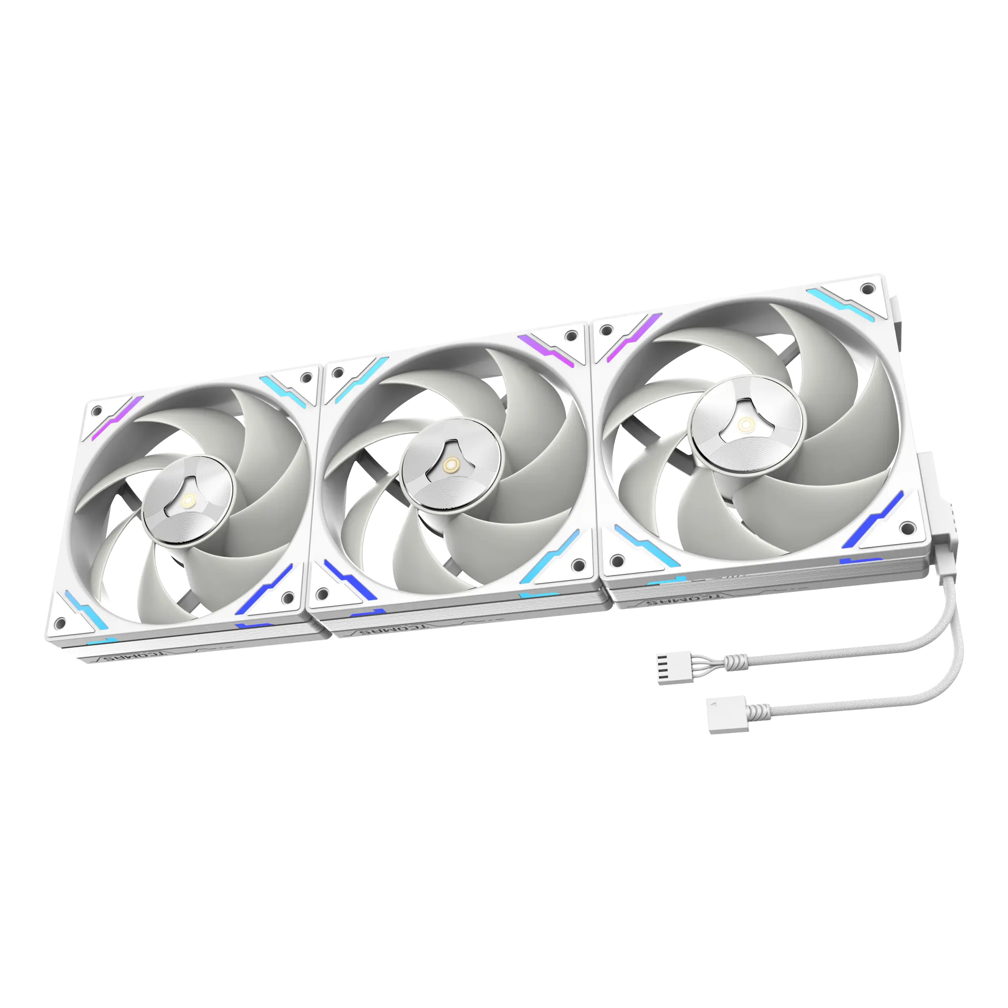 TCOMAS FC700 PRO 120mm ARGB White 3-pack
