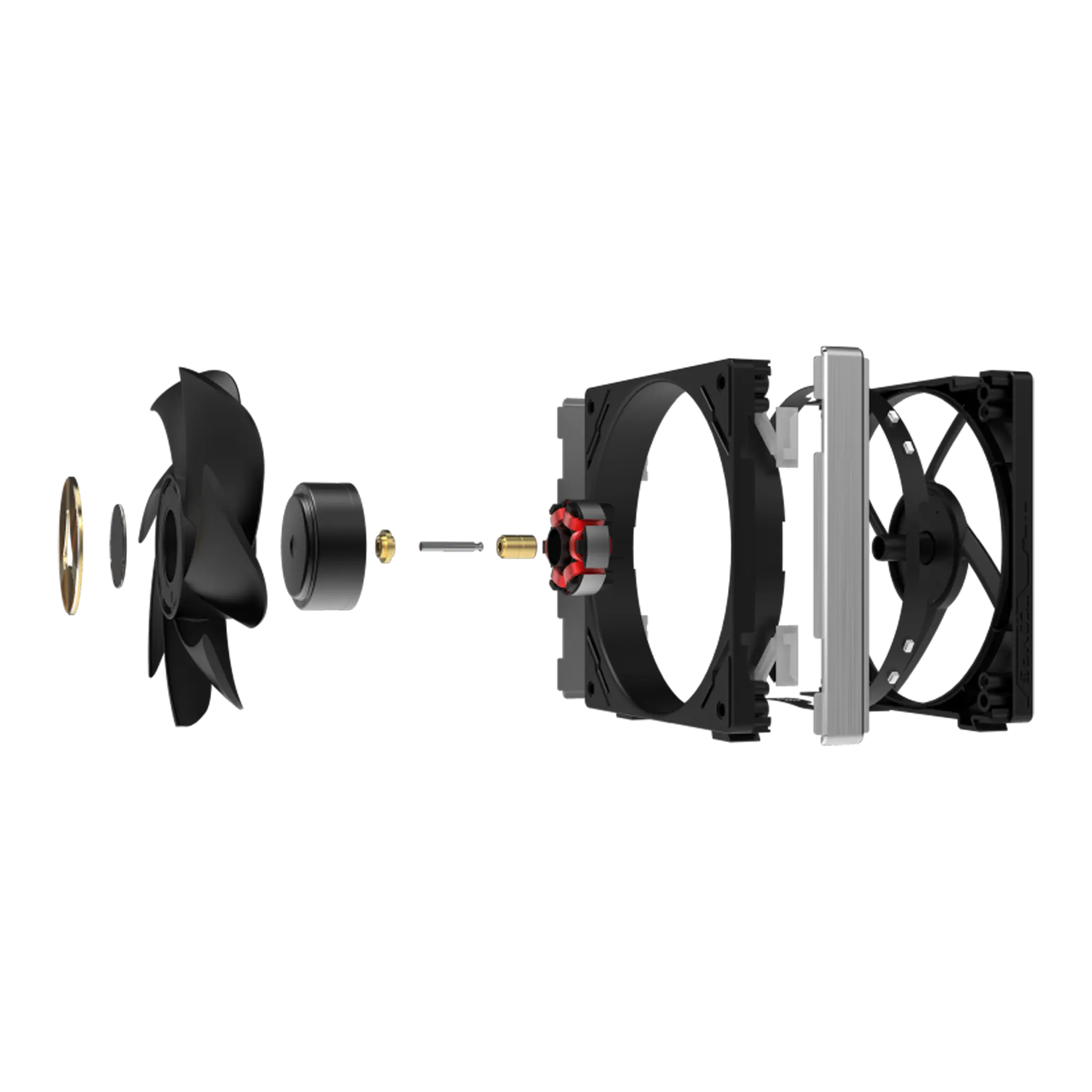 TCOMAS FC700 PRO 120mm ARGB Black