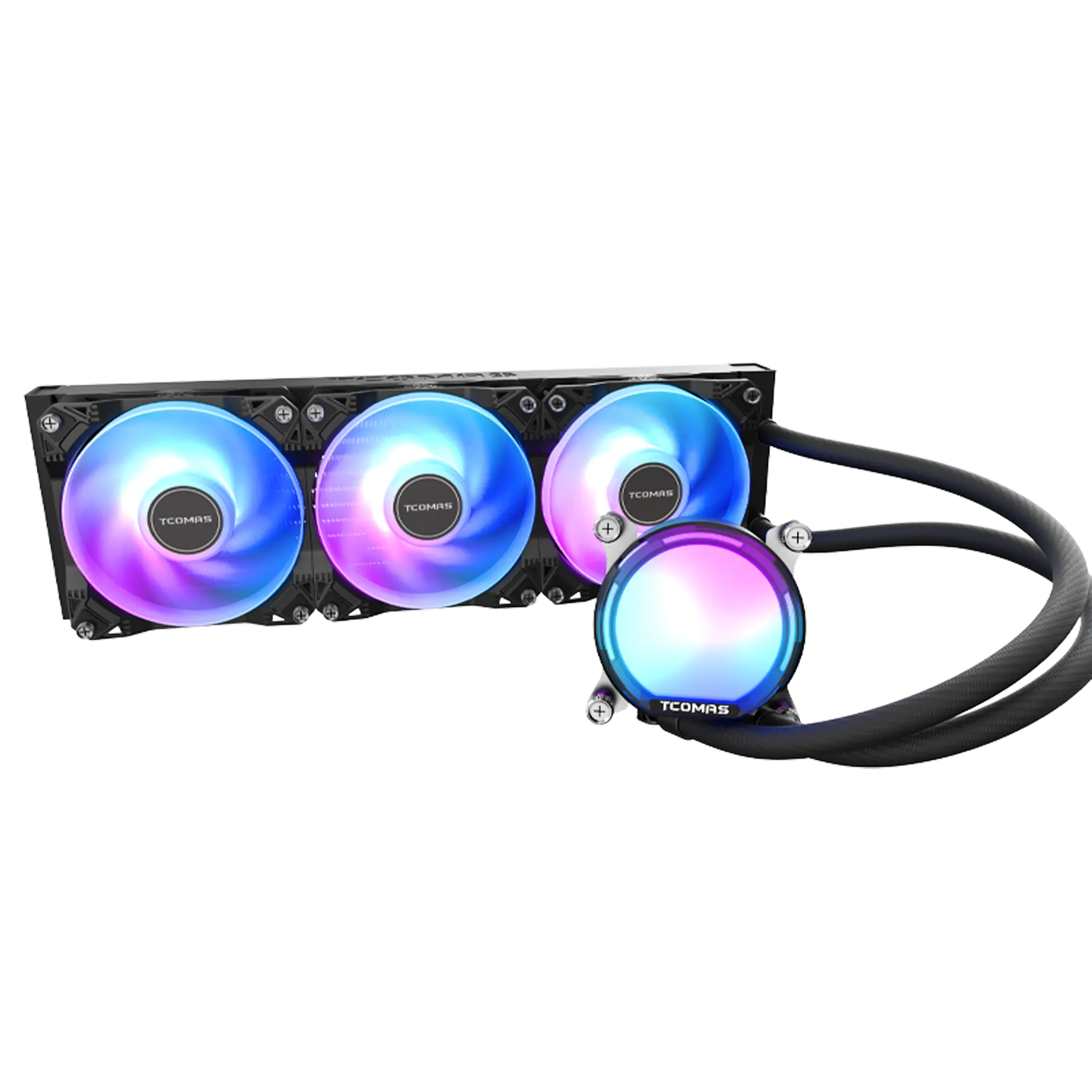 TCOMAS LE100 360 Black 3x120mm