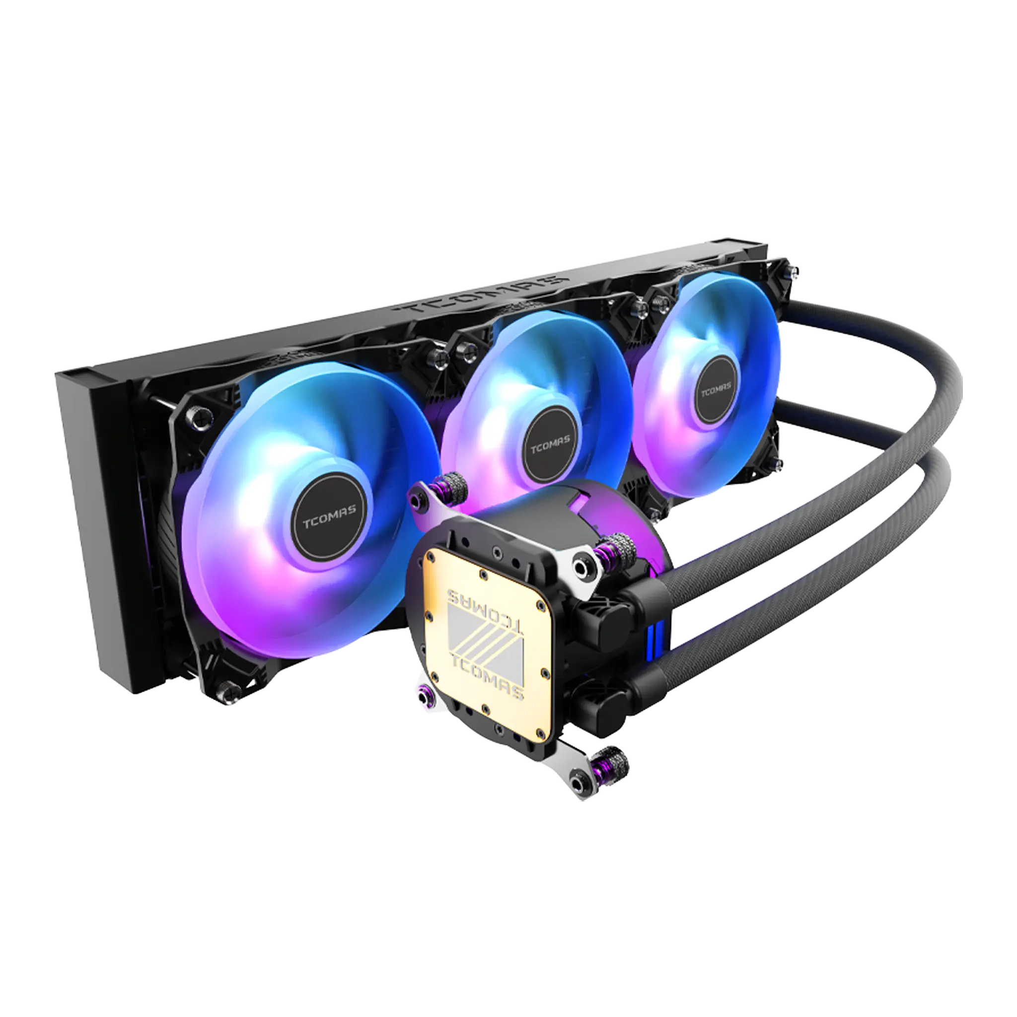 TCOMAS LE100 360 Black 3x120mm