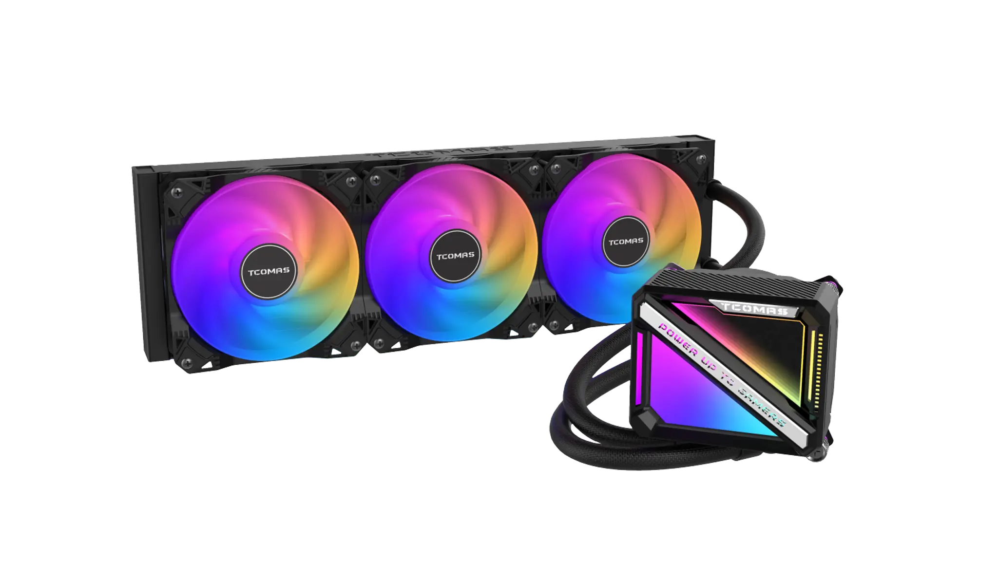 TCOMAS LE200 360 Black 3x120mm