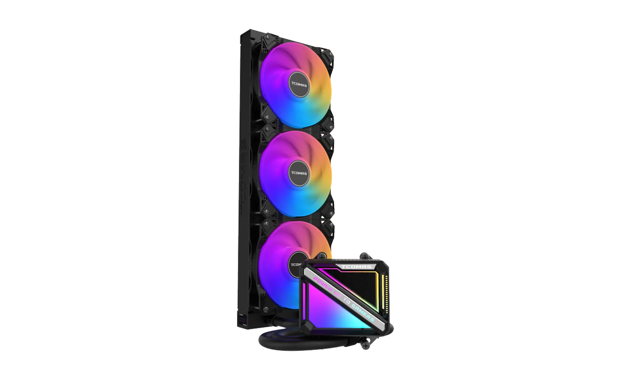 TCOMAS LE200 360 Black 3x120mm