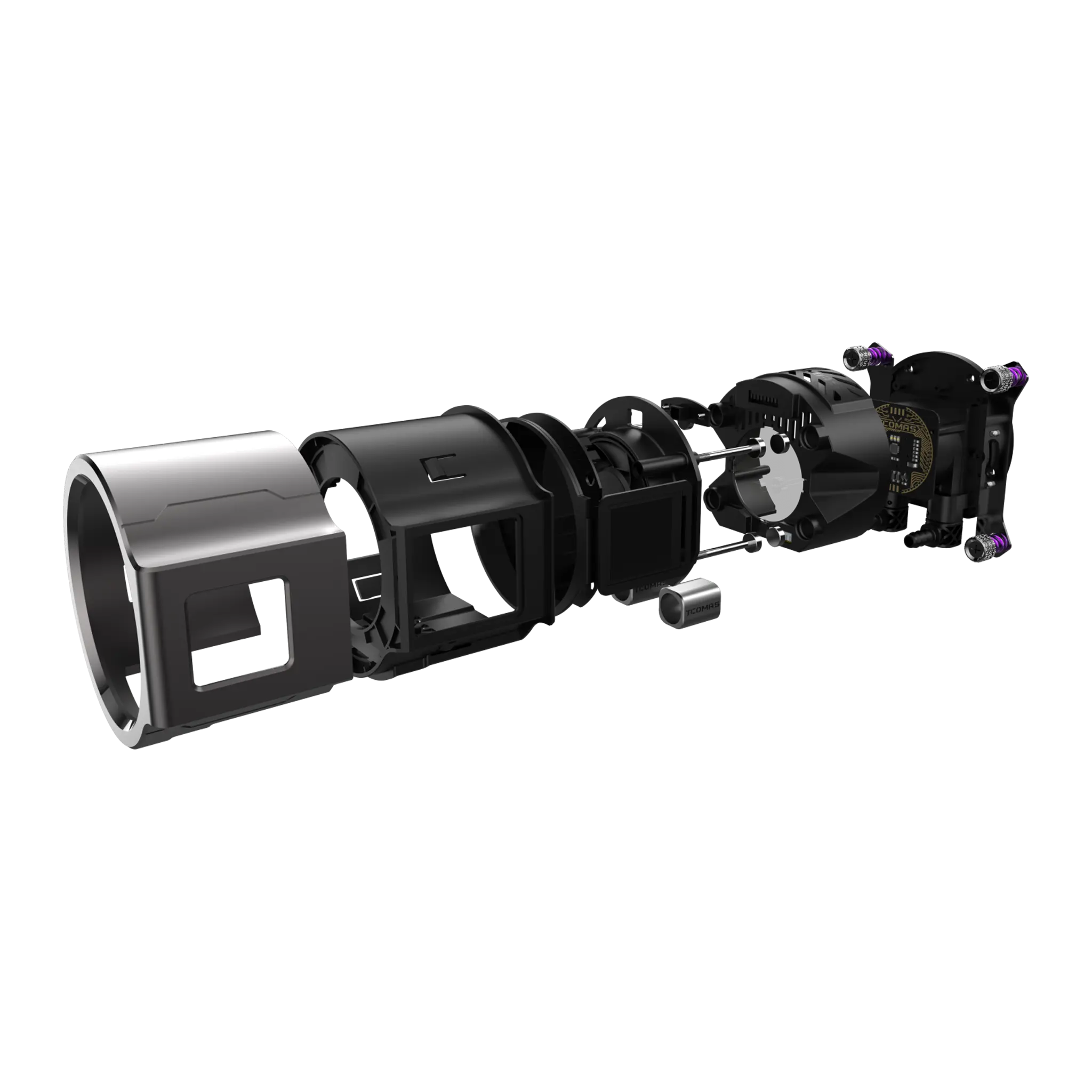 TCOMAS LX800 PRO 360 Black 3x120mm