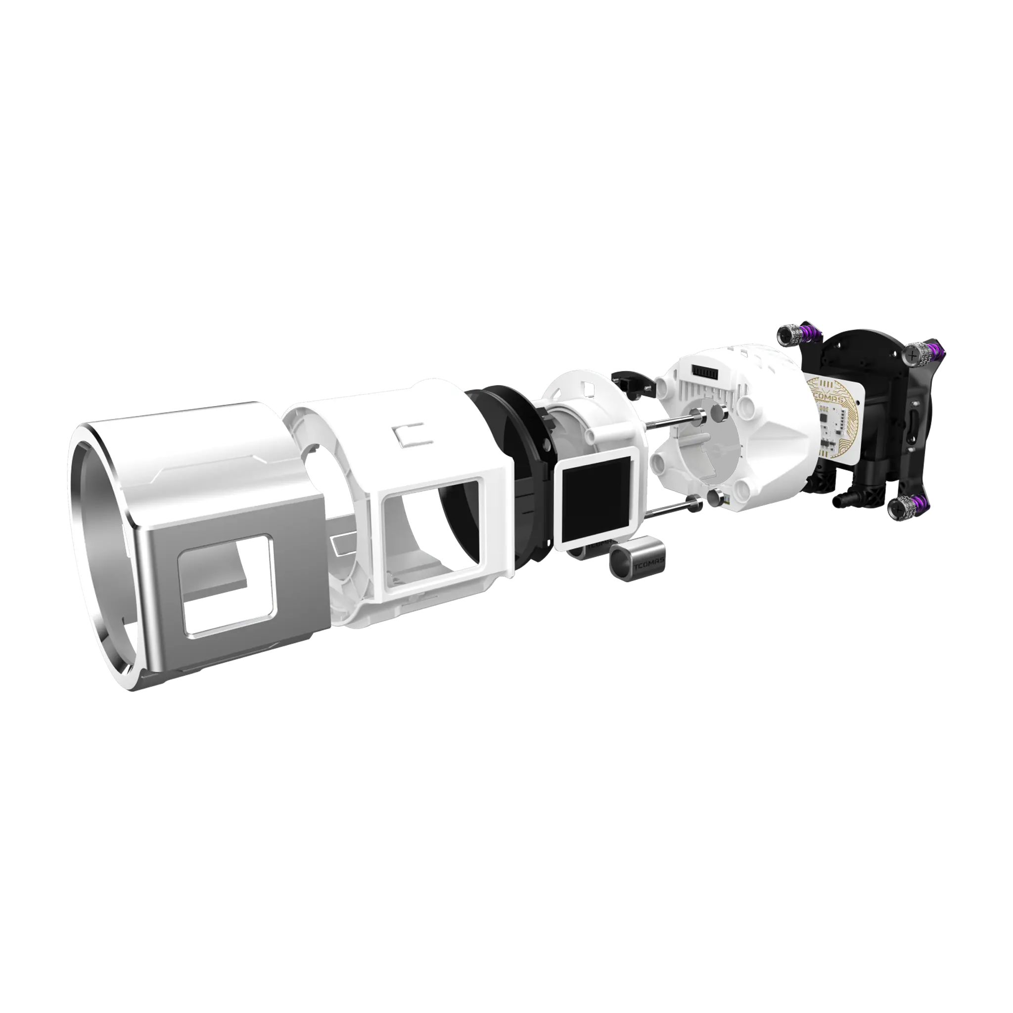 TCOMAS LX800 PRO 360 White 3x120mm