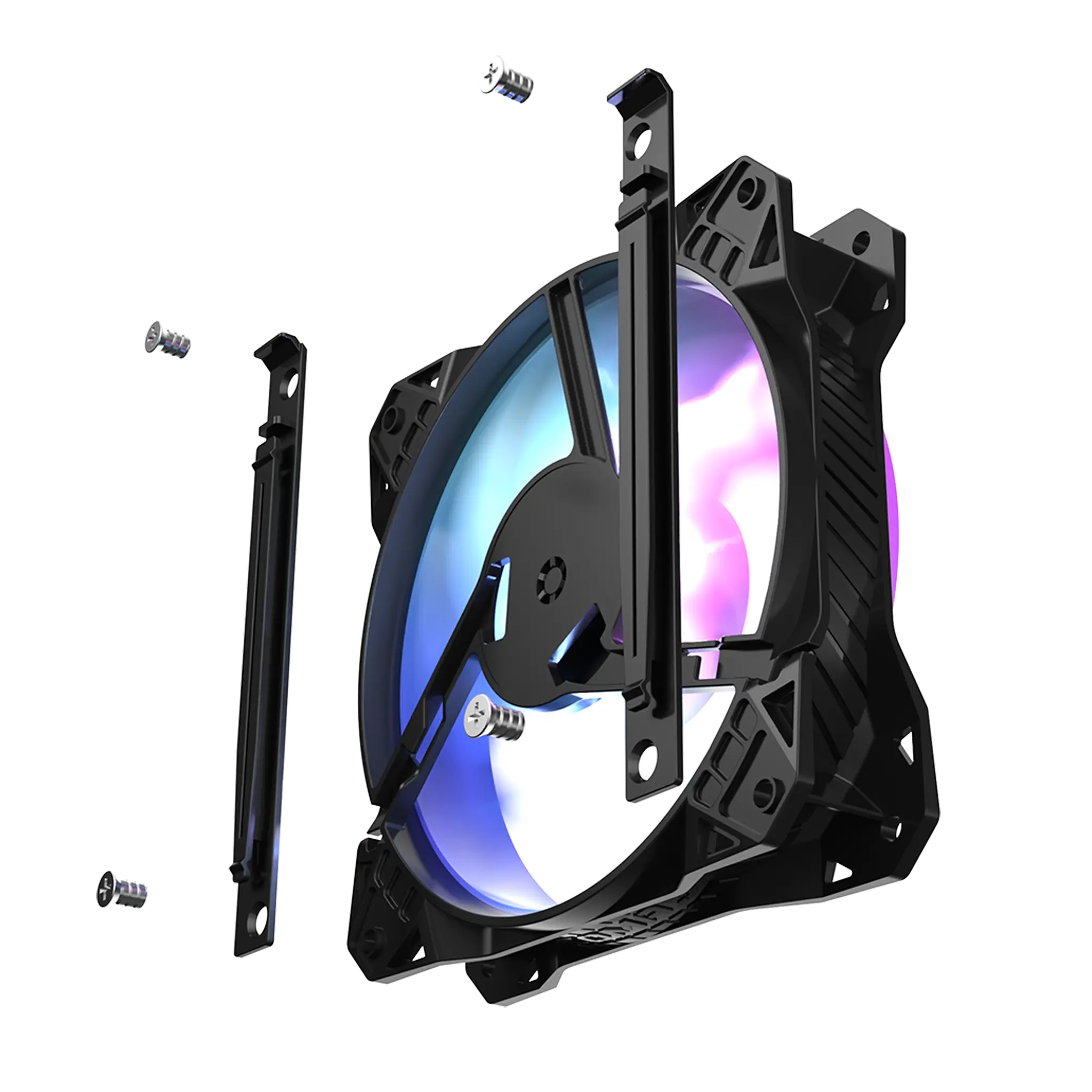 TCOMAS SJ-R400 4HP 120mm ARGB Black