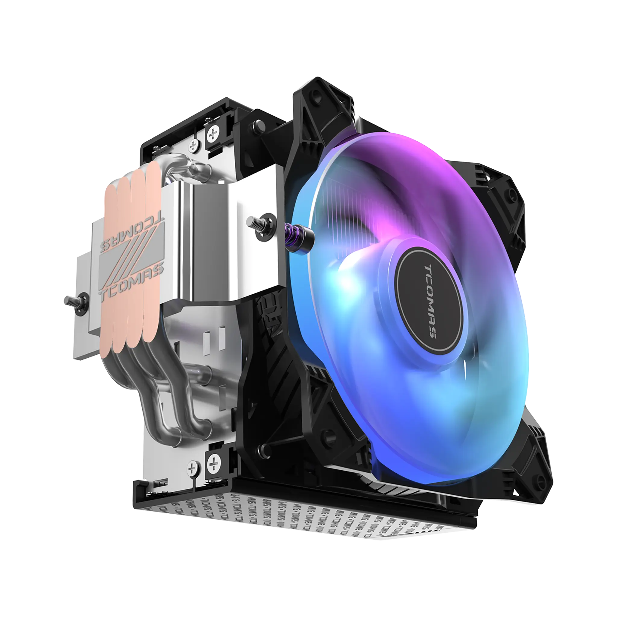 TCOMAS SJ-R400 4HP 120mm ARGB Black