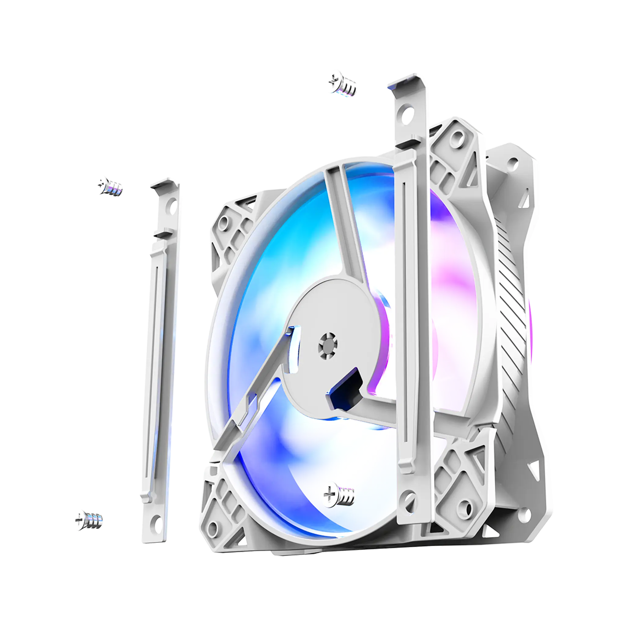 TCOMAS SJ-R400 4HP 120mm ARGB White