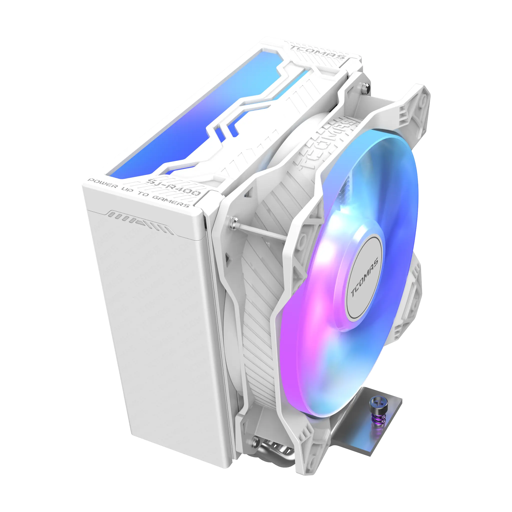 TCOMAS SJ-R400 4HP 120mm ARGB White