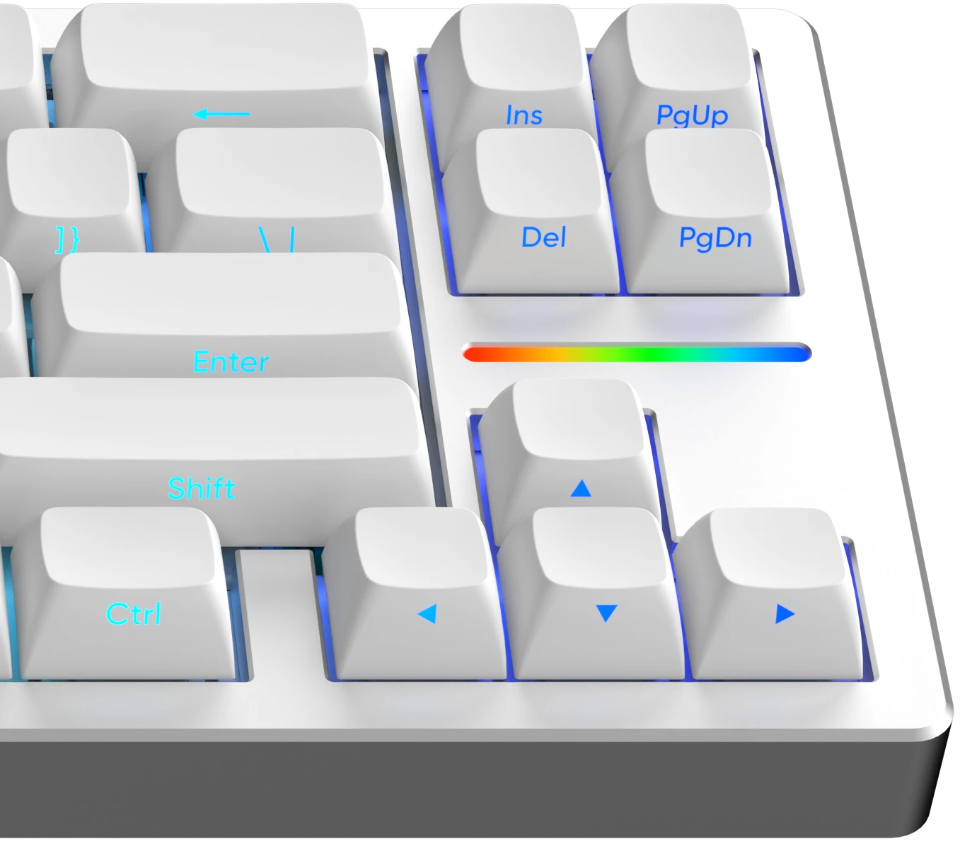 Nubi Nubi NK68 CNC Wireless White Nubi NK68 CNC Wireless White